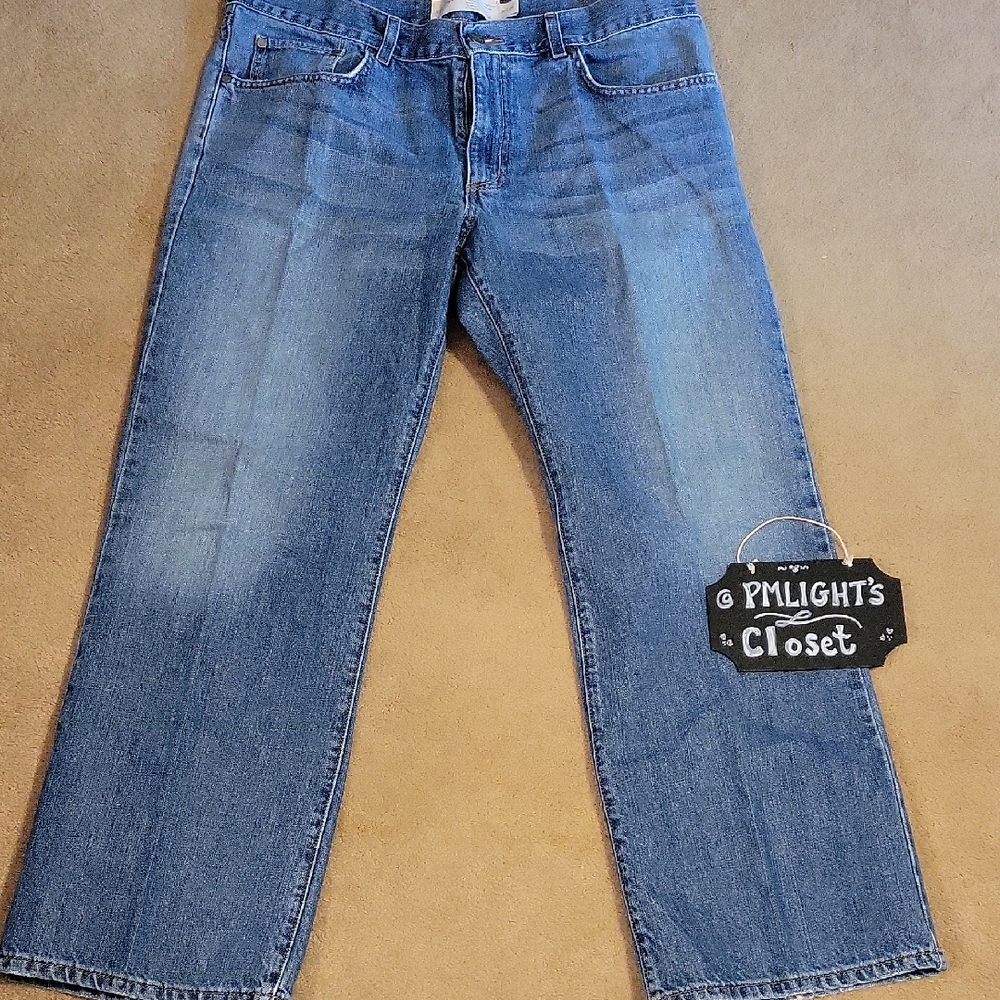 Sonoma Relaxed Boot Fit Blue Jeans 36 x 30